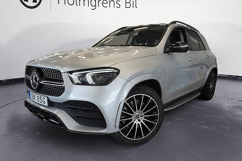Silver Begagnad 2019 Mercedes GLE300 AMG SUV | 579 800 kr (Bra pris) - Bild 1/4