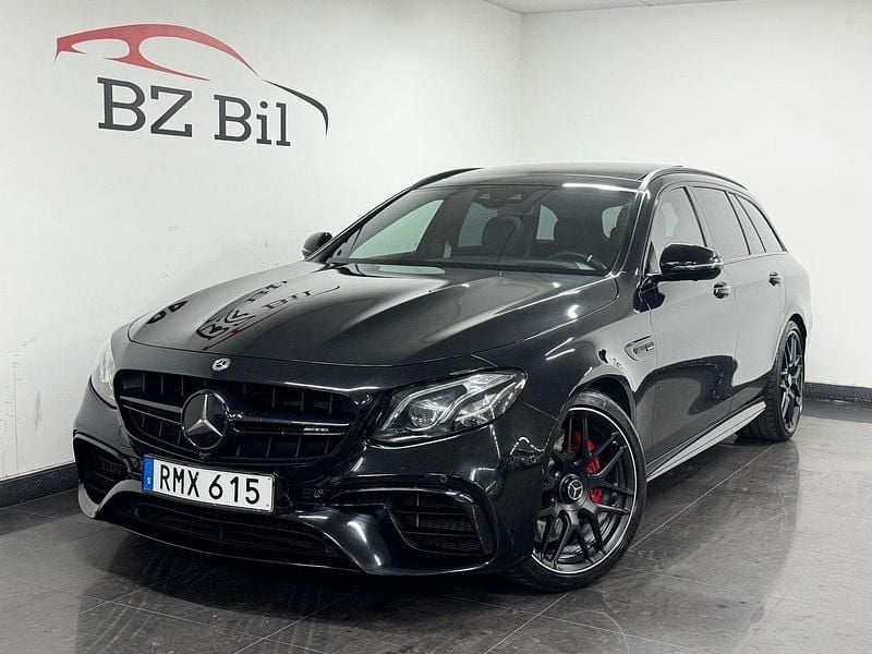 Svart Begagnad 2018 Mercedes E63S AMG AMG Kombi | 689 900 kr (Lite dyr) - Bild 1/4