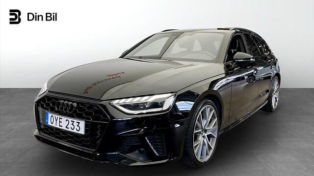 Svart Begagnad 2022 Audi A4 S-Line Kombi | 449 000 kr - Bild 1/4