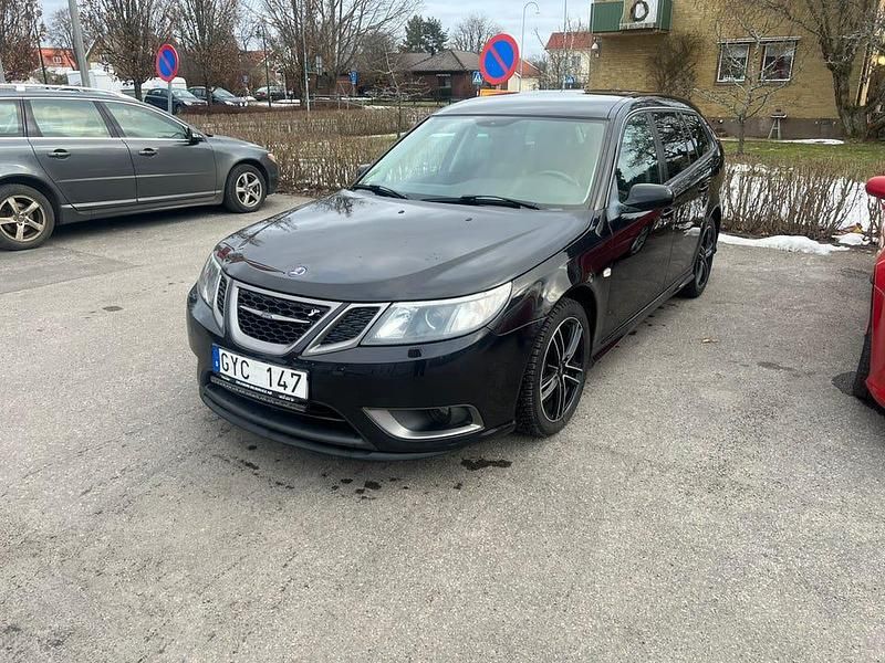 Jetblack Begagnad 2008 Saab 9-3 Kombi | 119 000 kr - Bild 1/4