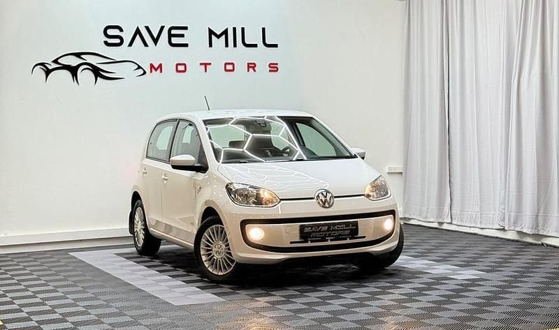 Begagnad VW up! high up! 75 HK (55 kW) 2014 Vit Halvkombi