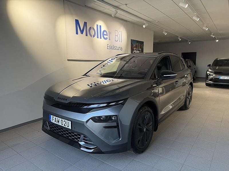 Grå Ny 2026 Skoda Elroq RS SUV | 628 400 kr - Bild 1/4