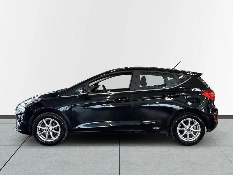 Begagnad Ford Fiesta S 101 HK (74 kW) 2018 Svart Halvkombi
