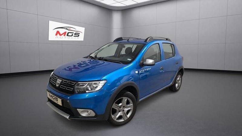 Ljusblå (blå) Begagnad 2018 Dacia Sandero Stepway Kombi | 69 900 kr (Marknadspris) - Bild 1/4