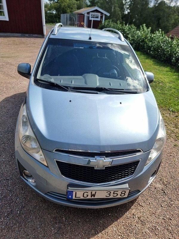 Blå Begagnad 2011 Chevrolet Spark Halvkombi | 23 000 kr (Marknadspris) - Bild 1/4