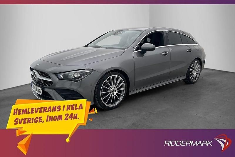 Grå Begagnad 2020 Mercedes CLA250 Shooting Brake Kombi | 319 900 kr - Bild 1/3