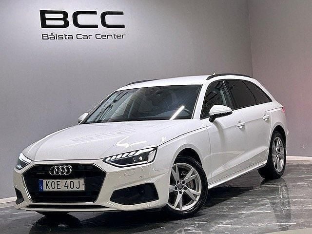 Vit Begagnad 2019 Audi A4 Comfort Kombi | 219 900 kr (Marknadspris) - Bild 1/3
