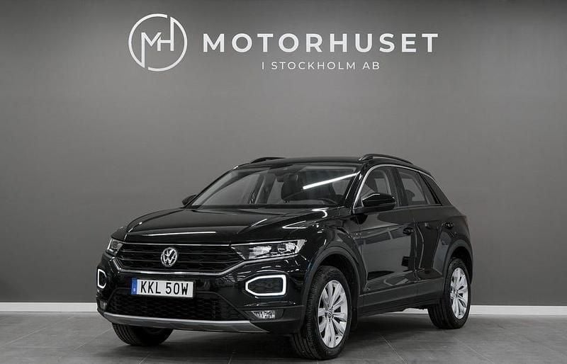 Svart Begagnad 2020 VW T-Roc SUV | 209 900 kr (Marknadspris) - Bild 1/4