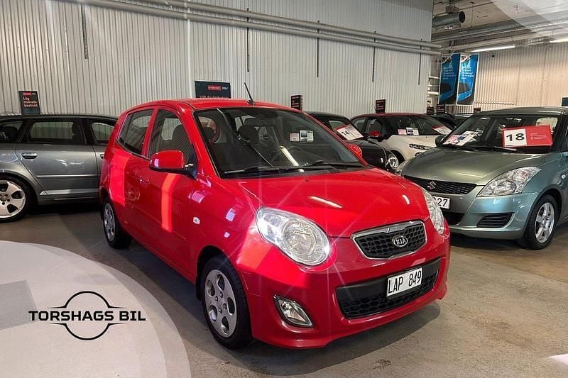 Röd Begagnad 2011 Kia Picanto EX Halvkombi | 59 900 kr (Dyr) - Bild 1/3