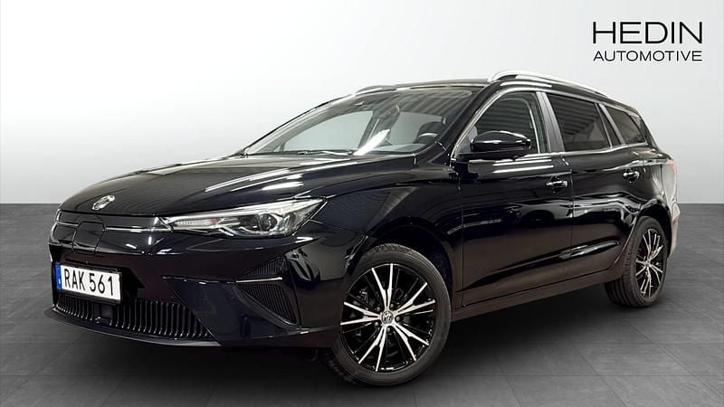 Svart (black) Begagnad 2022 MG MG5 EV Luxury Kombi | 249 900 kr (Lite dyr) - Bild 1/4
