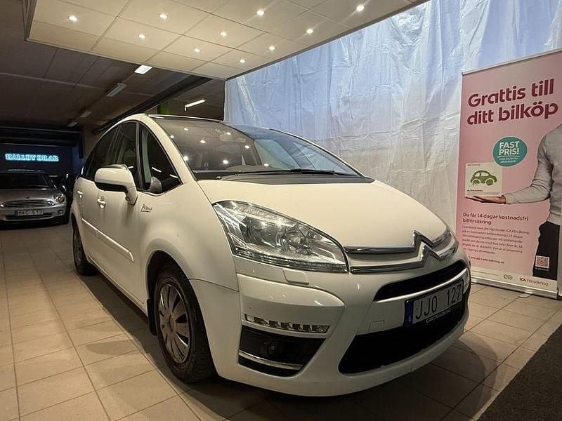 Begagnad Citroën C4 Picasso 112 HK (82 kW) 2013 Vit Minibuss