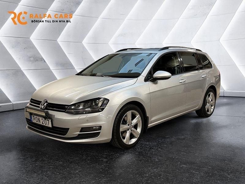Silver Begagnad 2014 VW Golf VII Kombi | 99 000 kr (Marknadspris) - Bild 1/3
