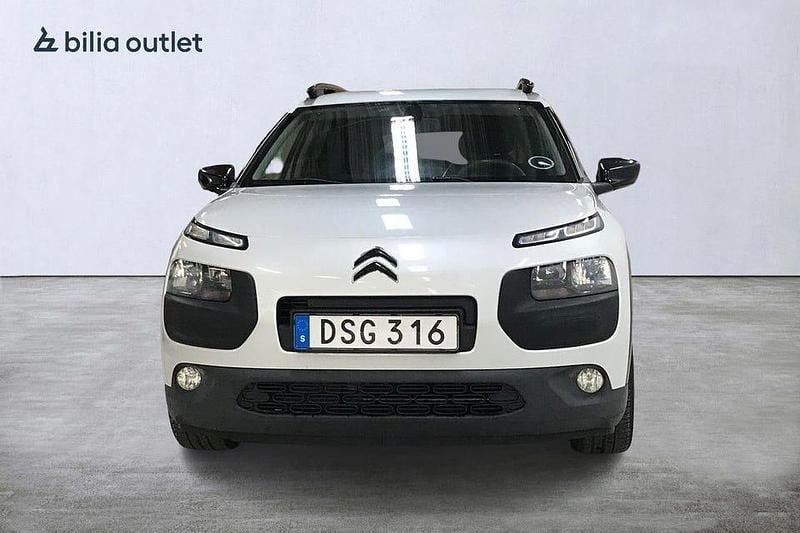 Begagnad Citroën C4 Cactus PureTech 82 HK (60 kW) 2014 Vit Halvkombi