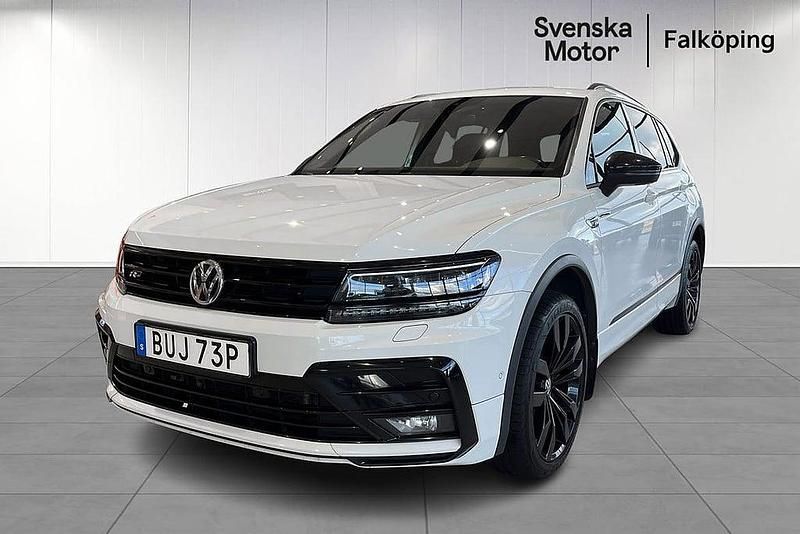 Begagnad VW Tiguan Allspace R-line 203 HK (149 kW) 2020 Vit SUV
