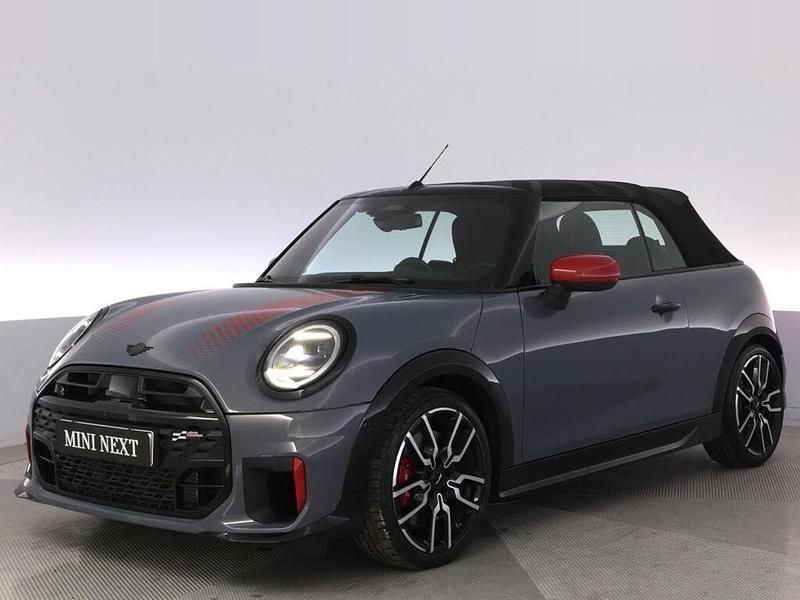 Grå Begagnad 2025 Mini John Cooper Works Cabriolet Cab | 554 900 kr - Bild 1/4