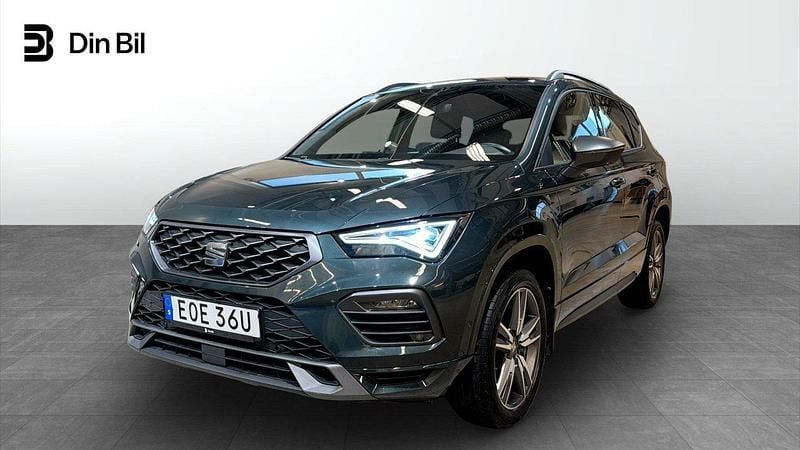 Mörkgrön Begagnad 2022 Seat Ateca FR SUV | 274 900 kr (Marknadspris) - Bild 1/4