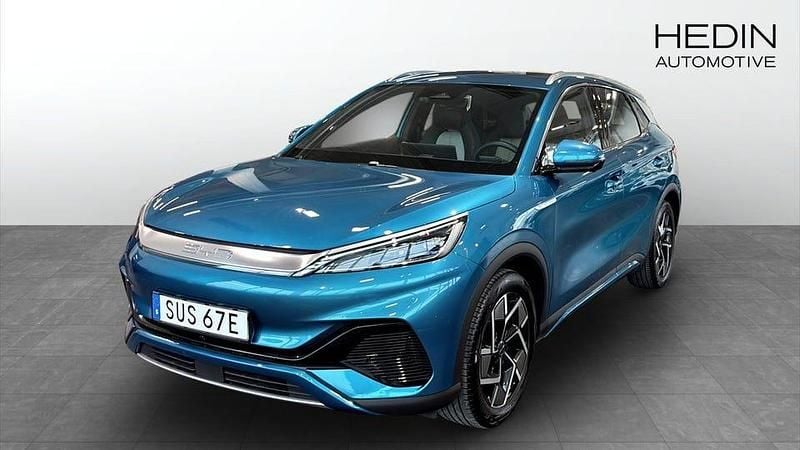 Blå Begagnad 2022 BYD Atto 3 Design SUV | 252 900 kr (Bra pris) - Bild 1/4