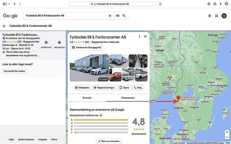 Begagnad BMW X6 258 HK (189 kW) 2014 Svart SUV