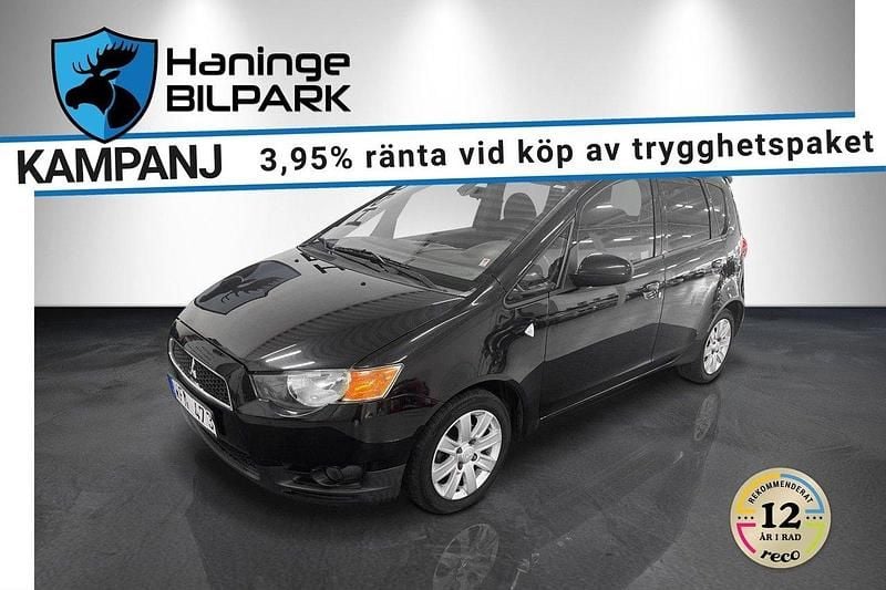 Svart Begagnad 2012 Mitsubishi Colt Halvkombi | 39 900 kr (Marknadspris) - Bild 1/2