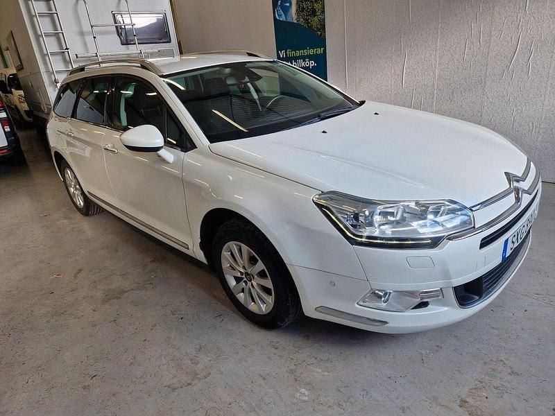 Vit Begagnad 2014 Citroën C5 Kombi | 84 900 kr (Lite dyr) - Bild 1/4