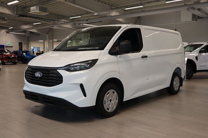Vit (frozen white) Begagnad 2025 Ford Transit Custom Trend Van | 519 800 kr (Dyr) - Bild 1/4