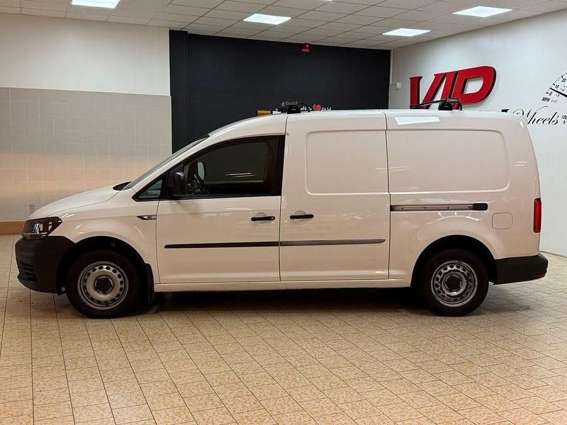 Begagnad VW Caddy Maxi 110 HK (80 kW) 2019 Vit Minibuss
