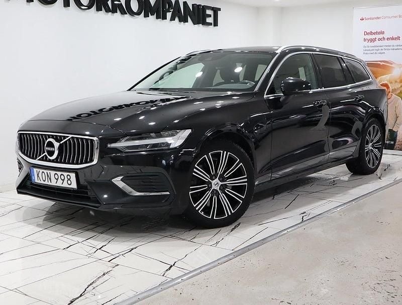 Svart Begagnad 2021 Volvo V60 Inscription Kombi | 299 900 kr (Bra pris) - Bild 1/4