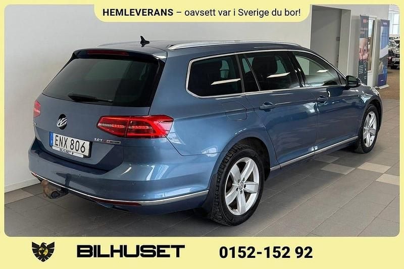 Begagnad VW Passat 190 HK (139 kW) 2015 Blå Kombi