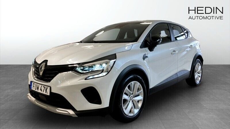 Vit (white) Begagnad 2022 Renault Captur SUV | 209 900 kr (Marknadspris) - Bild 1/4