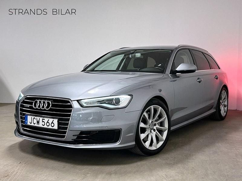 Grå Begagnad 2015 Audi A6 Kombi | 199 000 kr (Marknadspris) - Bild 1/4
