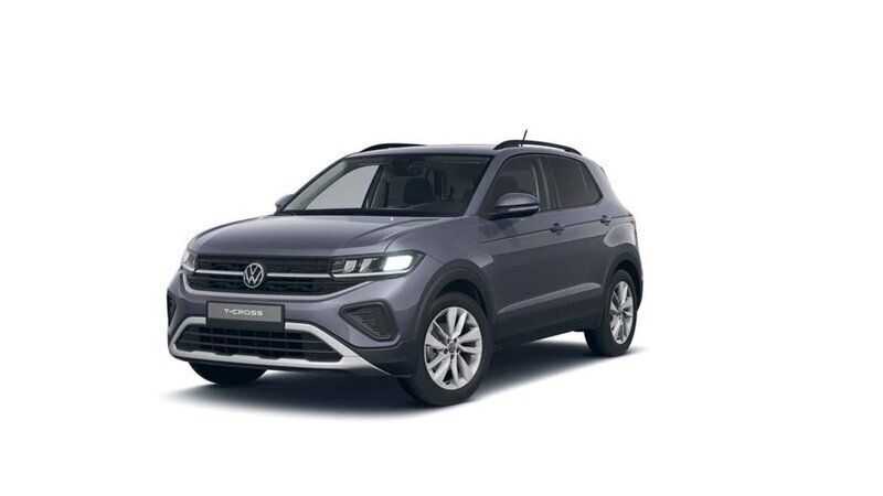 Grå Ny 2025 VW T-Cross Edition SUV | 334 100 kr (Marknadspris) - Bild 1/3