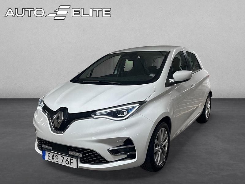 Vit Begagnad 2021 Renault Zoe Halvkombi | 118 800 kr (Marknadspris) - Bild 1/4
