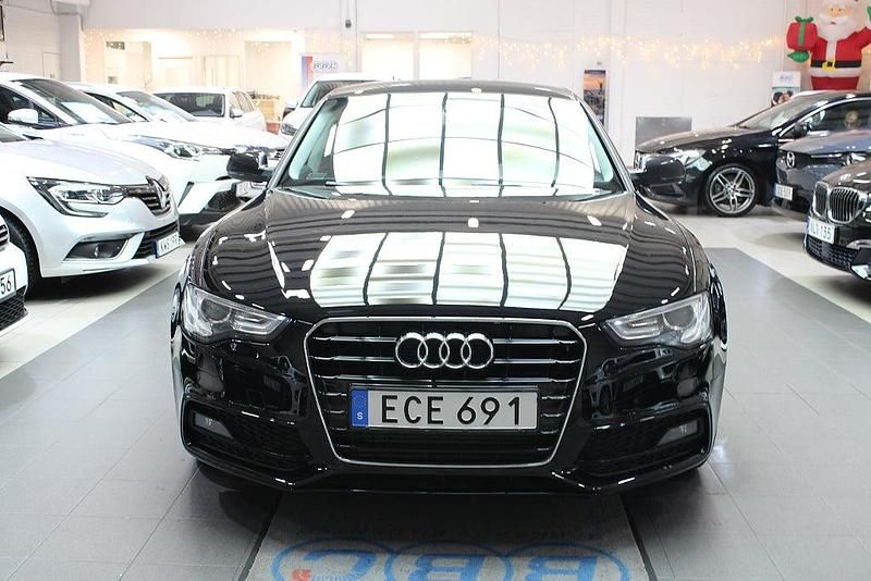 Begagnad Audi A5 Sportback S-Line 170 HK (125 kW) 2014 Svart Halvkombi