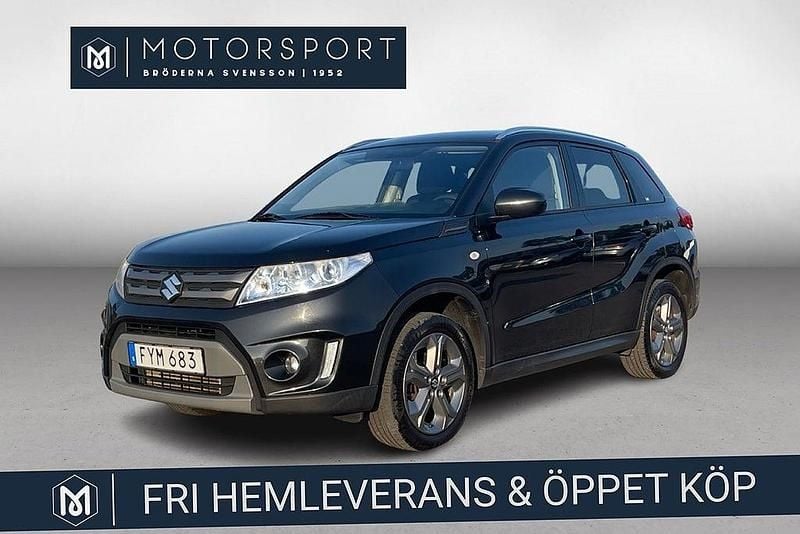 Svart Begagnad 2015 Suzuki Vitara GL SUV | 109 900 kr (Marknadspris) - Bild 1/3