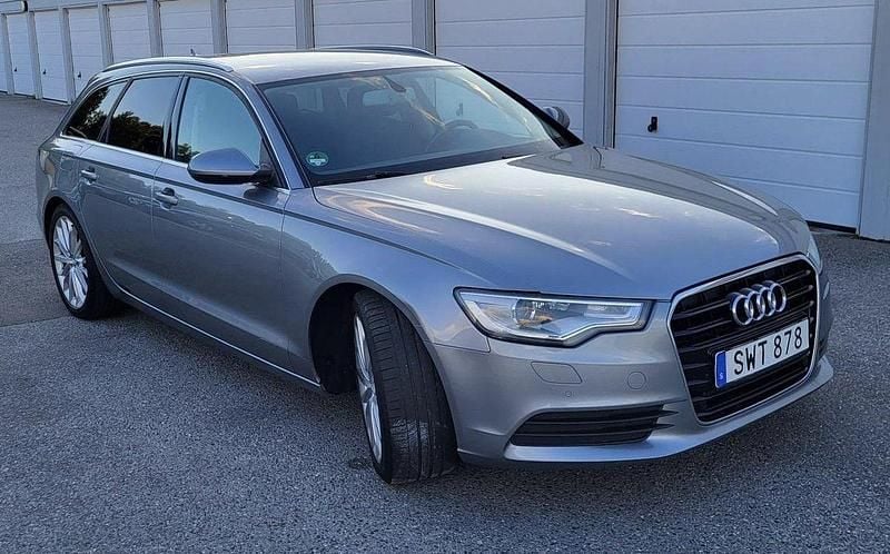 Grå Begagnad 2014 Audi A6 Proline Kombi | 98 000 kr (Bra pris) - Bild 1/4