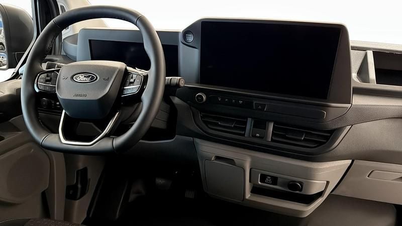 Ny Ford Transit Custom 2026 Svart Pickup