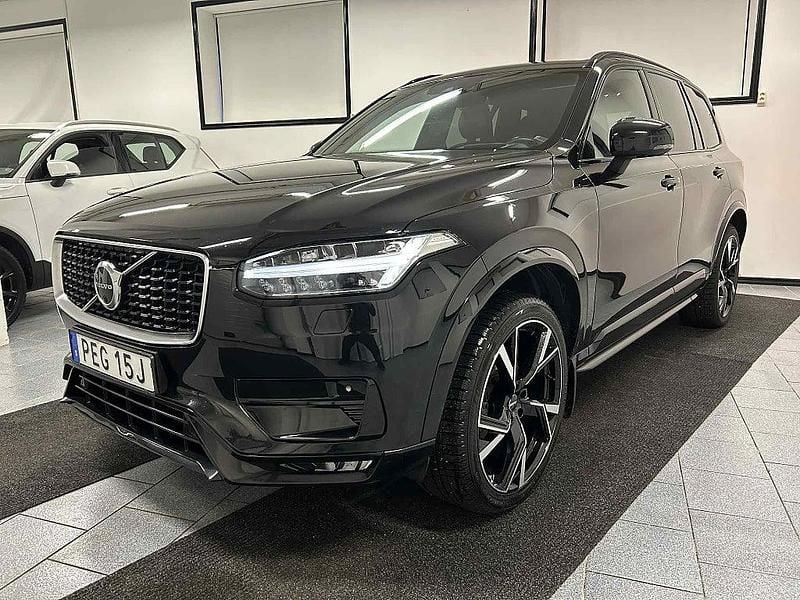 Svart Begagnad 2019 Volvo XC90 R-Design SUV | 429 500 kr (Lite dyr) - Bild 1/4
