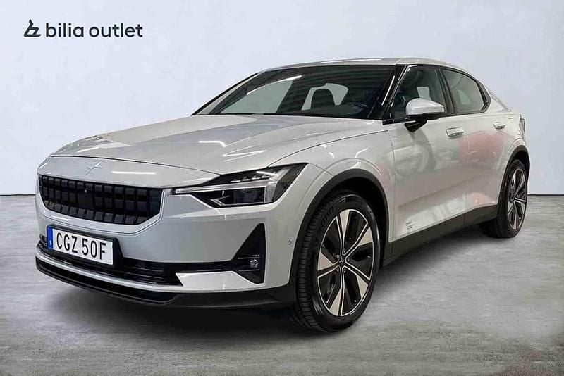 Silver Begagnad 2023 Polestar 2 Long Range Single Motor Sedan | 409 900 kr (Dyr) - Bild 1/1