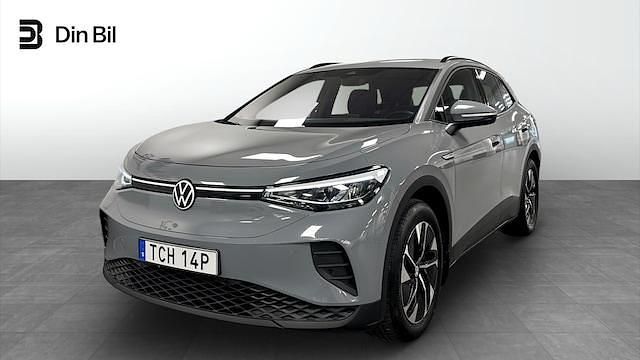 Grå (moonstone grey) Begagnad 2022 VW ID.4 Pro Performance SUV | 279 000 kr - Bild 1/4
