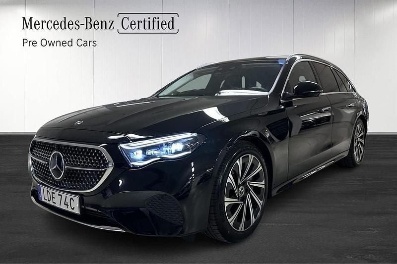 Svart Begagnad 2024 Mercedes E300 Kombi | 568 900 kr (Lite dyr) - Bild 1/4