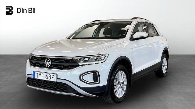 Vit Begagnad 2022 VW T-Roc Life SUV | 254 800 kr (Marknadspris) - Bild 1/4
