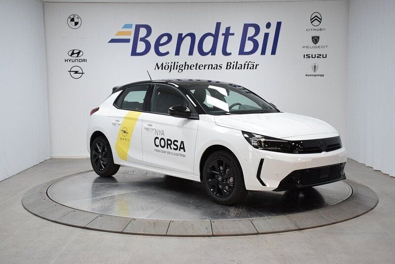 Vit Ny 2025 Opel Corsa Halvkombi | 294 900 kr - Bild 1/4