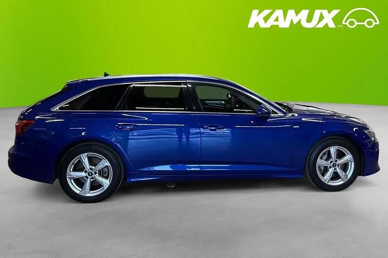 Begagnad Audi A6 S-Line 299 HK (219 kW) 2023 Blå Kombi