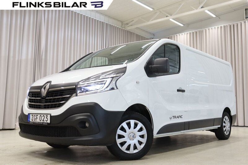 Vit Begagnad 2020 Renault Trafic Van | 199 900 kr (Marknadspris) - Bild 1/4
