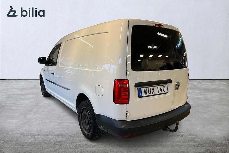 Begagnad VW Caddy Maxi 102 HK (75 kW) 2019 Vit Minibuss