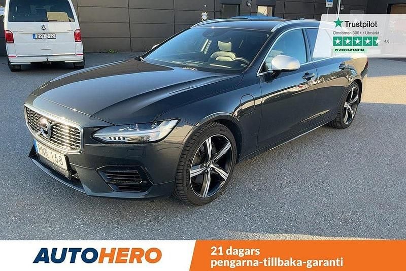 Grå Begagnad 2018 Volvo V90 R-Design Kombi | 379 000 kr (Lite dyr) - Bild 1/4