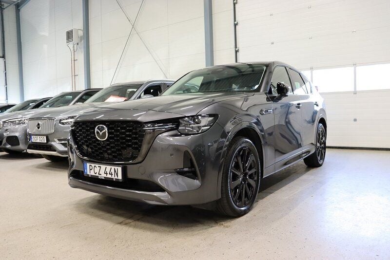 Grå Begagnad 2022 Mazda CX-60 Homura-Line SUV | 379 700 kr (Bra pris) - Bild 1/4
