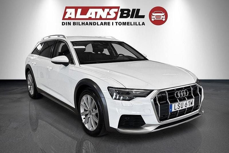 Vit Begagnad 2019 Audi A6 Allroad Kombi | 359 000 kr (Bra pris) - Bild 1/4