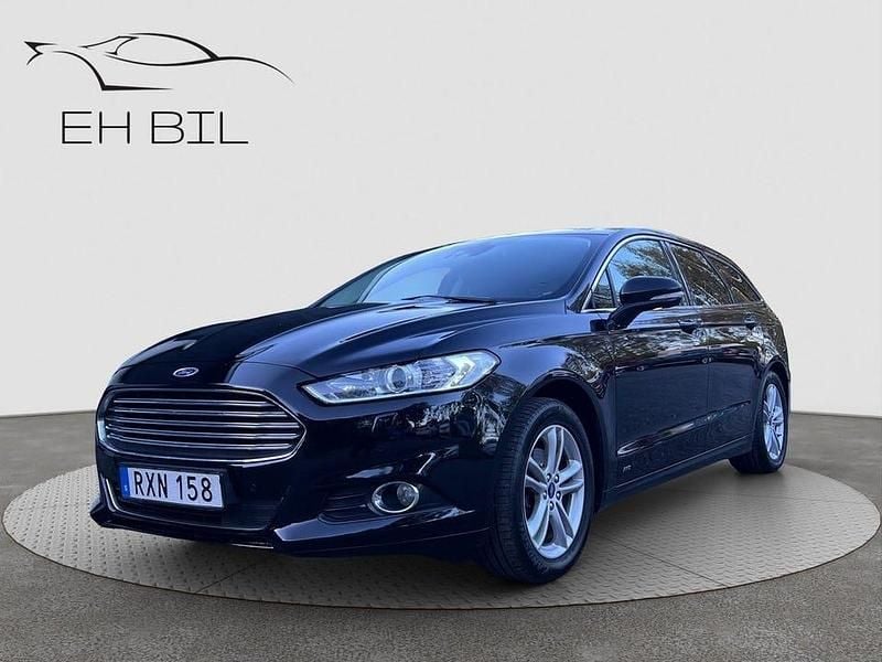 Svart Begagnad 2019 Ford Mondeo Business Edition Kombi | 134 900 kr (Bra pris) - Bild 1/4