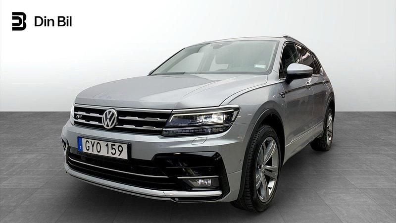 Silver Begagnad 2020 VW Tiguan Allspace Highline SUV | 319 900 kr (Marknadspris) - Bild 1/4